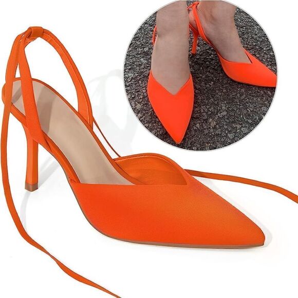 (7-2787)  🔥3/$20🔥 Mysoft Women's Wrap Heeled Sandals Strappy Sz 8 - Picture 11 of 13